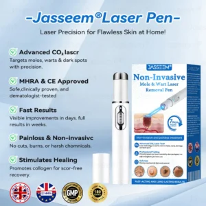 𝐉𝐚𝐬𝐬𝐞𝐞𝐦® 𝐍𝐨𝐧-𝐈𝐧𝐯𝐚𝐬𝐢𝐯𝐞 𝐌𝐨𝐥𝐞 & 𝐖𝐚𝐫𝐭 𝐋𝐚𝐬𝐞𝐫 𝐑𝐞𝐦𝐨𝐯𝐚𝐥 𝐏𝐞𝐧