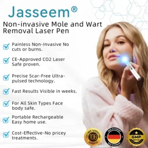 𝐉𝐚𝐬𝐬𝐞𝐞𝐦® Nicht-invasive Laserstift zur Entfernung von Hautflecken und Warzen