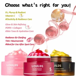 🔥🔥Final 6 hours 60% OFF:🌸LOVILDS™Mix & Match Boba Cream Set| Tiktok Viral Capsule Creams for Uneven Skin Tone, Glow Hydration, Korean Skincare, K-beauty