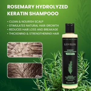 LOVILDS® Rosemary Hydrolyzed Keratin Shampoo