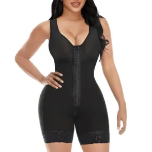 ⏰Limited-Time Offer✨ NESLEMY Women Tummy Control Full Shapewear Butt Lifter with Zipper Crotch