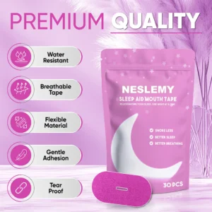 NESLEMY- Breathable Mouth Tape for Rest & Recovery