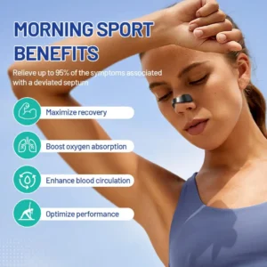 NESLEMY™ Magnetic Nasal Strip Starter Kit (Reusable) – Breathe Better for Training & Sleep