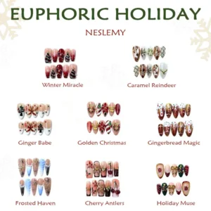 NESLEMY｜Euphoric Holiday Collection | 10PCS Handmade Press On Nails