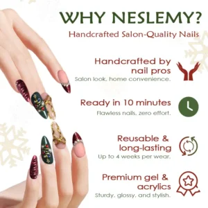 NESLEMY｜Euphoric Holiday Collection | 10PCS Handmade Press On Nails