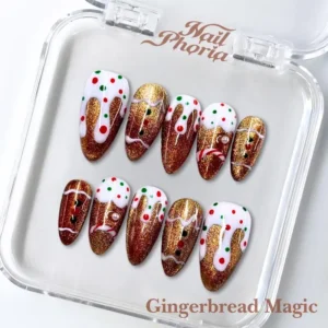 NESLEMY｜Euphoric Holiday Collection | MEGA LIVE 10PCS Handmade Press On Nails