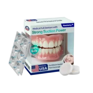 Neslemy® Medical Full Denture with Strong Suction