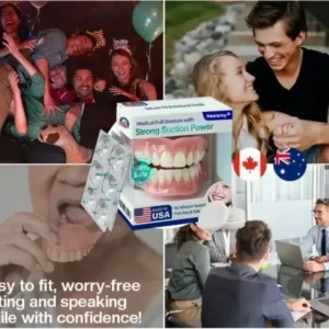 Neslemy® Medical Full Denture with Strong Suction