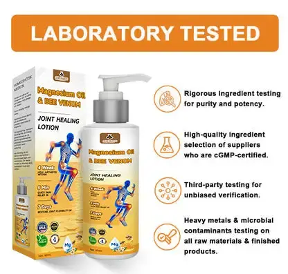 Ourlyard™ Magnesium Oil & Bee Venom Joint Healing Lotion