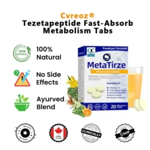 𝑪𝒗𝒓𝒆𝒐𝒛® 𝐌𝐞𝐭𝐚 𝐓𝐢𝐫𝐳𝐞 𝐞𝐟𝐟𝐞𝐫𝐯𝐞𝐬𝐜𝐞𝐧𝐭 𝐭𝐚𝐛𝐥𝐞𝐭𝐬