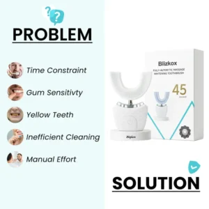 ✅ LOVILDS™ Fully Automatic Massage Whitening Toothbrush..