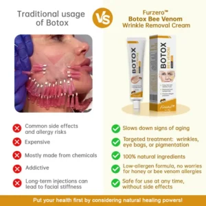 ✨👩‍⚕️MHRA Approved✨Furzero™ Botox Bee Venom Wrinkle Removal Cream-Last Day Promotion 70% OFF