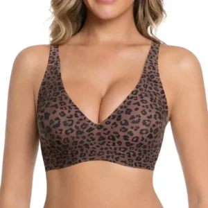 NESLEMY Smooth Wireless Push-Up Bra for All-Day Comfort