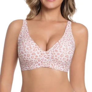 NESLEMY Smooth Wireless Push-Up Bra for All-Day Comfort