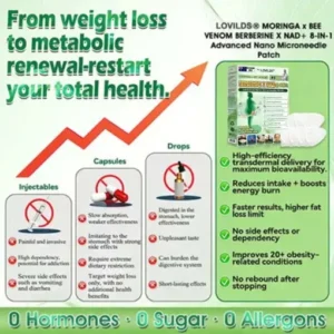 𝐋𝐎𝐕𝐈𝐋𝐃𝐒® 𝐌𝐨𝐫𝐢𝐧𝐠𝐚 · 𝐁𝐞𝐞 𝐯𝐞𝐧𝐨𝐦 · 𝐁𝐞𝐫𝐛𝐞𝐫𝐢𝐧𝐞 × 𝐍𝐀𝐃+ 𝟖-𝐢𝐧-𝟏 𝐀𝐝𝐯𝐚𝐧𝐜𝐞𝐝 𝐍𝐚𝐧𝐨 𝐌𝐢𝐜𝐫𝐨𝐧𝐞𝐞𝐝𝐥𝐞 𝐏𝐚𝐭𝐜𝐡