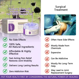 ✅ Official store: LOVILDS™ Turmeric & Emu Oil Arthritis Soothing Pain Relief Massage Gel(👨‍⚕️AAD Recommended)