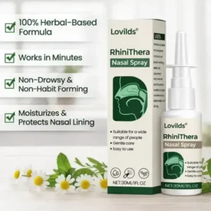 LOVILDS® Herbal Sinus Mist – Sinus & Hay Fever Relief Spray