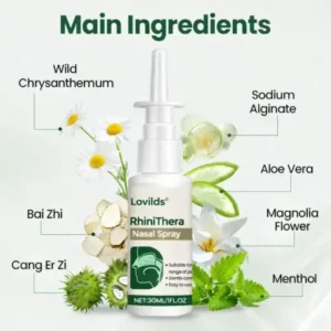 LOVILDS® Herbal Sinus Mist – Sinus & Hay Fever Relief Spray
