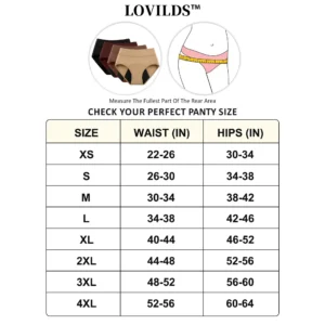 💖Last Day 50% OFF|LOVILDS™  100% Leak-Proof Underwear 4-pack