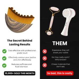 NESLEMY™ Lymphatic Face Brush — Instantly Reduce Puffiness & Sculpt Your Jawline