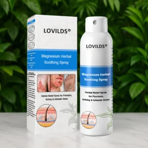 Official Store:LOVILDS® Magnesium Herbal Spray Fast Relief for Psoriasis & Eczema | No-Rub, SteroidFree