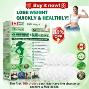 Ourlyard™ 𝙈𝒐𝒓𝒊𝒏𝒈𝗮 𝗕𝗲𝗿𝗯𝐞𝐫𝐢𝐧𝙚 𝙉𝑨𝑫 𝟏𝟎-𝙞𝙣-𝟏 𝘼𝒅𝒗𝒂𝒏𝒄𝒆𝐝 𝐍𝐚𝐧𝙤 𝙈𝙞𝙘𝙧𝙤𝙣𝒆𝒆𝒅𝒍𝐞 𝐏𝐚𝐭𝙘𝙝(𝐉𝐮𝐬𝐭 𝐨𝐧𝐜𝐞 𝐚 𝐝𝐚𝐲. 𝐯𝐢𝐬𝐢𝐛𝐥𝐞 𝐜𝐡𝐚𝐧𝐠𝐞𝐬 𝐢𝐧 𝟕 𝐝𝐚𝐲𝐬) 𝐅𝐨𝐫 𝐨𝐛𝐞𝐬𝐢𝐭𝐲. .𝐝𝐢𝐚𝐛𝐞𝐭𝐞𝐬. 𝐬𝐥𝐞𝐞𝐩 𝐚𝐩𝐧𝐞𝐚. 𝐣𝐨𝐢𝐧𝐭 𝐢𝐬𝐬𝐮𝐞𝐬. 𝐚𝐧𝐝 𝐦𝐨𝐫𝐞