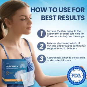 Timilk® AirVanta Lung Detox Relief Patch🔥