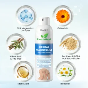 Timilk® PsoriaHeal Herbal Magnesium Soothing Spray