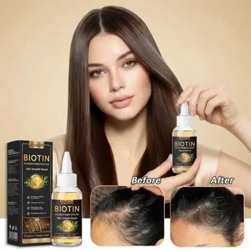LOVILDS® Highly Effective Biotin & Rosemary Hair Growth Serum