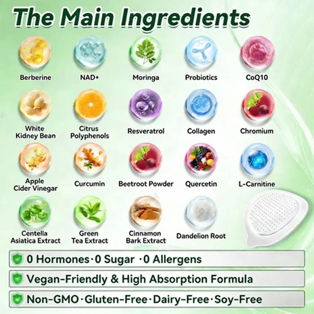 ๐ฅLast 3 Hours: LOVILDSโข Moringa & Berberine ร NAD+ 10-in-1 Nano-Microneedle Patches โ 70% Off ๐ฝ