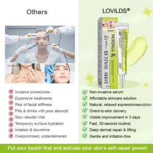 🧠👨‍⚕️Made and shipped from the USA 💫LOVILDS® moringa & Vita-A Retinol Shot Wrinkle-Lift Tightening cream - Last Day Promotion 50% OFF