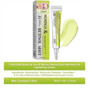 🧠👨‍⚕️Made and shipped from the USA 💫LOVILDS® moringa & Vita-A Retinol Shot Wrinkle-Lift Tightening cream - Last Day Promotion 50% OFF